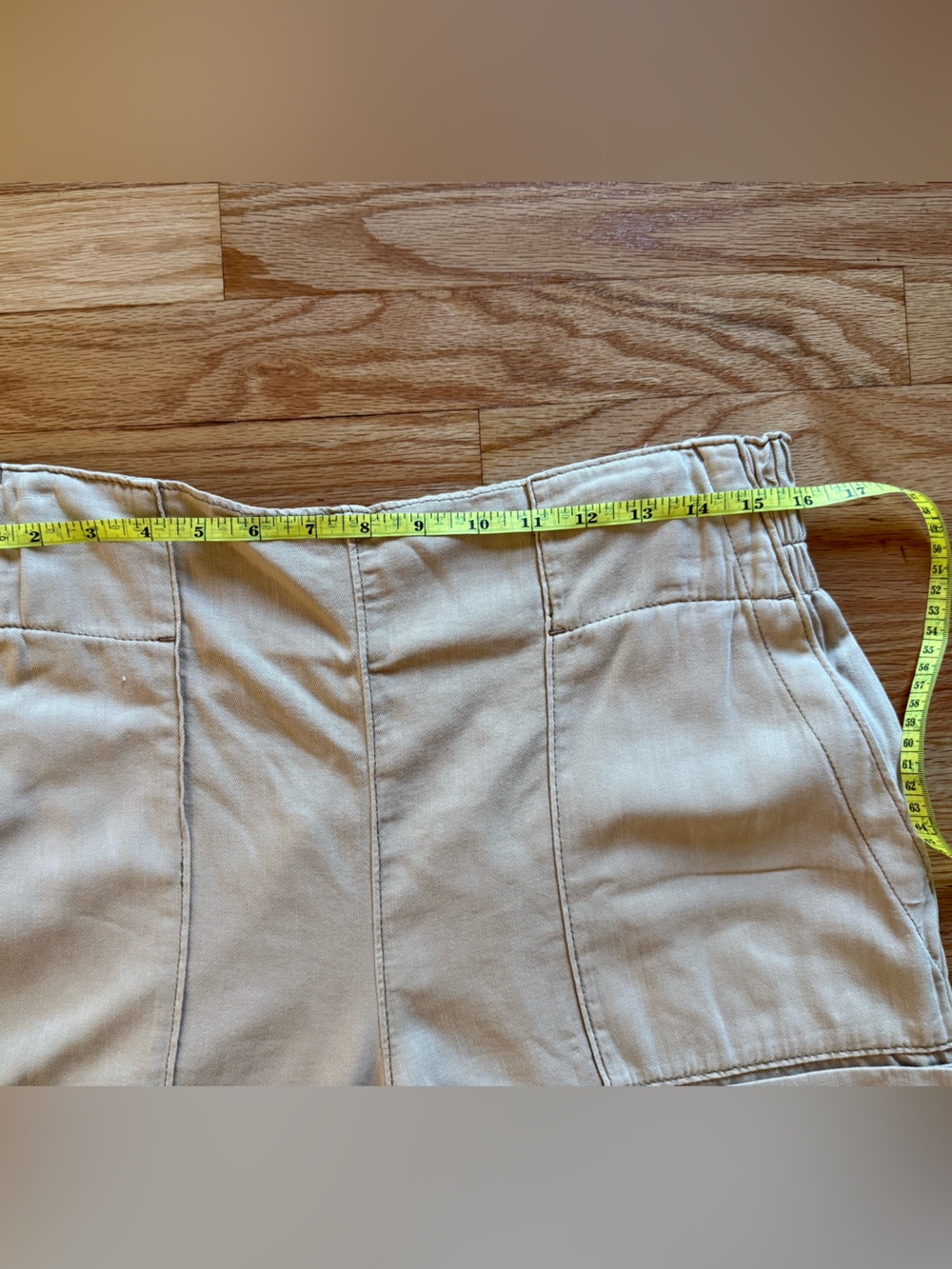 We The Free Breezy Denim Pull-On Jeans in Khaki NWOT M - Picture 9 of 11